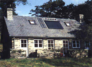 outside cottage